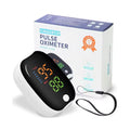 LK89 Finger Pulse Oximeter Medical Portable Blood Oxygen Oxymetre Heart Rate Saturation Meter OLED Oximetro De Dedo LED Display